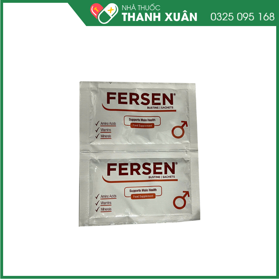 Fersen giúp bảo vệ, cải thiện tinh trùng, hỗ trợ nam giới hiếm muộn và thiếu androgen